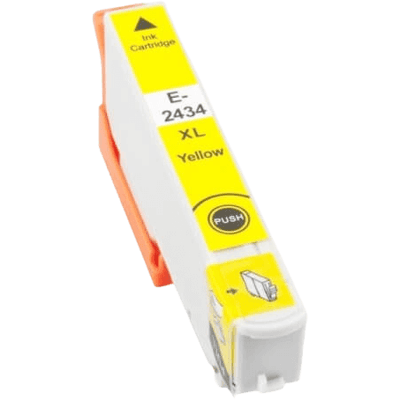 Epson 24 Xl Gul Kompatibel Blækpatron 11 Ml. (C13t24344010) Epson 24 Xl Gul Kompatibel Blækpatron 11 Ml. (C13t24344010)