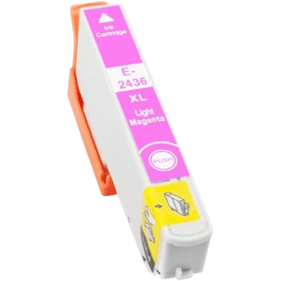 Epson 24 Xl Lys Magenta Kompatibel Blækpatron 11 Ml. (C13t24364010) Epson 24 Xl Lys Magenta Kompatibel Blækpatron 11 Ml. (C13t24364010)