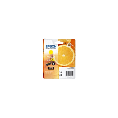 Epson 33 Xl Gul Original Blækpatron 8,9 Ml. (C13t33644012) Epson 33 Xl Gul Original Blækpatron 8,9 Ml. (C13t33644012)