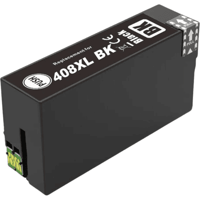 Epson 408 Xl Sort Kompatibel Blækpatron 2200 Sider (C13t09k14010) Epson 408 Xl Sort Kompatibel Blækpatron 2200 Sider (C13t09k14010)