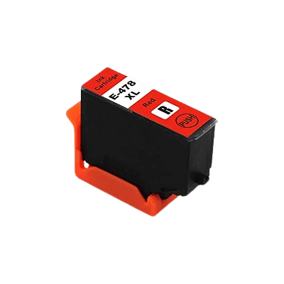 Epson 478 Xl Rød Kompatibel Blækpatron 10 Ml. (C13t04f54010) Epson 478 Xl Rød Kompatibel Blækpatron 10 Ml. (C13t04f54010)