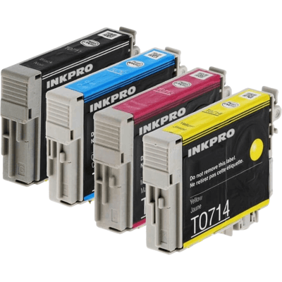 Epson T0711 4 Stk. Rabatpakke Blækpatron 40 Ml. - Kompatibel Epson T0711 4 Stk. Rabatpakke Blækpatron 40 Ml. - Kompatibel