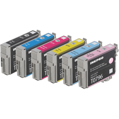 Epson T0791 Xl 6 Stk. Rabatpakke Blækpatron 90 Ml. - Kompatibel Epson T0791 Xl 6 Stk. Rabatpakke Blækpatron 90 Ml. - Kompatibel