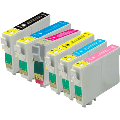 Epson - T0801 - 78ml - 6-pack - Blækpatron Epson - T0801 - 78ml - 6-pack - Blækpatron