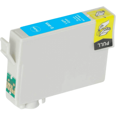 Epson T0805 Lys Cyan Kompatibel Blækpatron 13 Ml. (C13t08054011) Epson T0805 Lys Cyan Kompatibel Blækpatron 13 Ml. (C13t08054011)