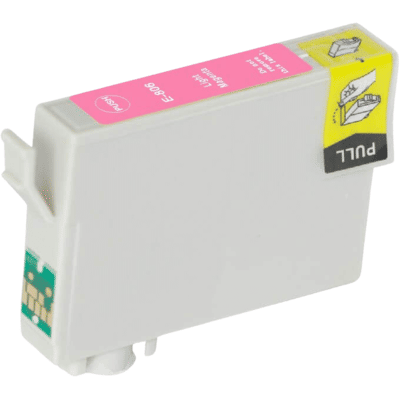 Epson T0806 Lys Magenta Kompatibel Blækpatron 13 Ml. (C13t08064011) Epson T0806 Lys Magenta Kompatibel Blækpatron 13 Ml. (C13t08064011)