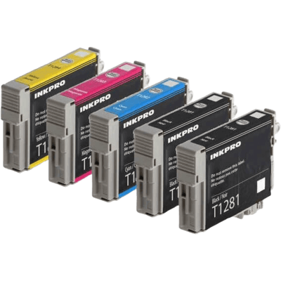 Epson T1281 5 Stk. Rabatpakke Blækpatron 59 Ml. - Kompatibel Epson T1281 5 Stk. Rabatpakke Blækpatron 59 Ml. - Kompatibel