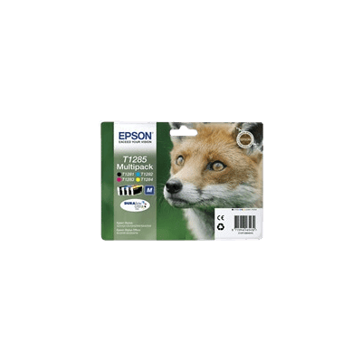 Epson T1285 Cmyk Original Multipack 1x5,9 + 3x3,5 Ml. (C13t12854012) Epson T1285 Cmyk Original Multipack 1x5,9 + 3x3,5 Ml. (C13t12854012)