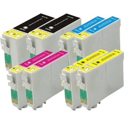 Epson T1301 Xxl 8 Stk. Rabatpakke Blækpatron 174 Ml. - Kompatibel Epson T1301 Xxl 8 Stk. Rabatpakke Blækpatron 174 Ml. - Kompatibel