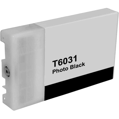 Epson T6031 Xl Foto Sort Kompatibel Blækpatron 220 Ml. (C13t603100) Epson T6031 Xl Foto Sort Kompatibel Blækpatron 220 Ml. (C13t603100)