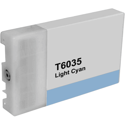 Epson T6035 Xl Lys Cyan Kompatibel Blækpatron 220 Ml. (C13t603500) Epson T6035 Xl Lys Cyan Kompatibel Blækpatron 220 Ml. (C13t603500)