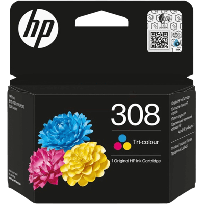 HP 308 Cmy Original Blækpatron 120 Sider (7fp20ue) HP 308 Cmy Original Blækpatron 120 Sider (7fp20ue)