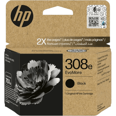 HP 308e Xl Sort Original Blækpatron 320 Sider (7fp22ue) HP 308e Xl Sort Original Blækpatron 320 Sider (7fp22ue)
