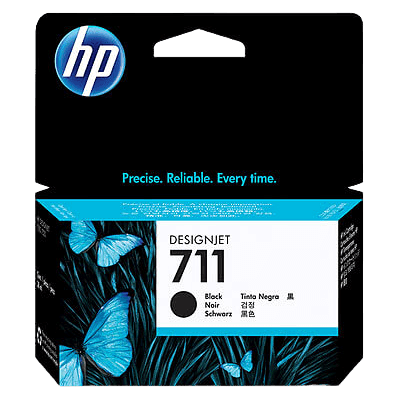 HP 711 Sort Original Blækpatron 38 Ml. (Cz129a) HP 711 Sort Original Blækpatron 38 Ml. (Cz129a)