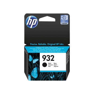 HP 932 Sort Original Blækpatron 400 Sider (Cn057ae) HP 932 Sort Original Blækpatron 400 Sider (Cn057ae)