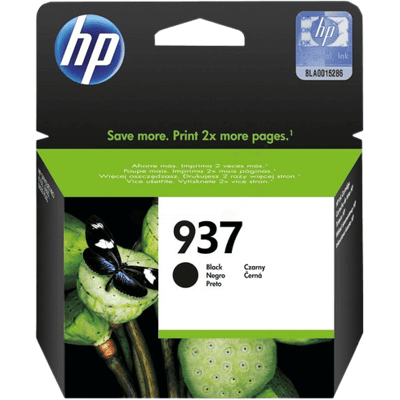 HP 937 Sort Original Blækpatron 1450 Sider (4s6w5ne) HP 937 Sort Original Blækpatron 1450 Sider (4s6w5ne)
