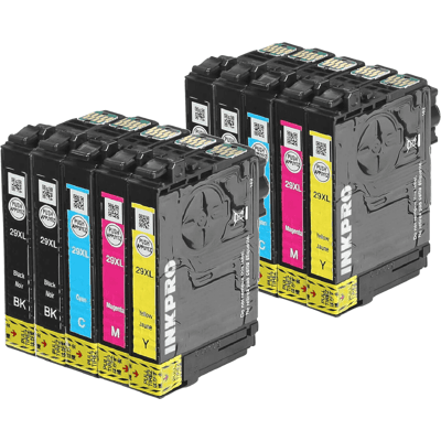 Epson 29 Xl 10 Stk. Rabatpakke Blækpatron 146 Ml. - Kompatibel Epson 29 Xl 10 Stk. Rabatpakke Blækpatron 146 Ml. - Kompatibel