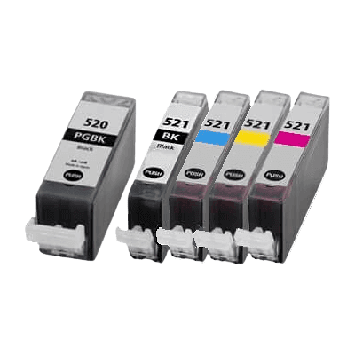 Canon Cli-521 5 Stk. Rabatpakke Blækpatron 55 Ml. - Kompatibel Canon Cli-521 5 Stk. Rabatpakke Blækpatron 55 Ml. - Kompatibel