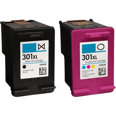 INKPRO HP 301XL - 2-pak - 33 ml - Blækpatron INKPRO HP 301XL - 2-pak - 33 ml - Blækpatron