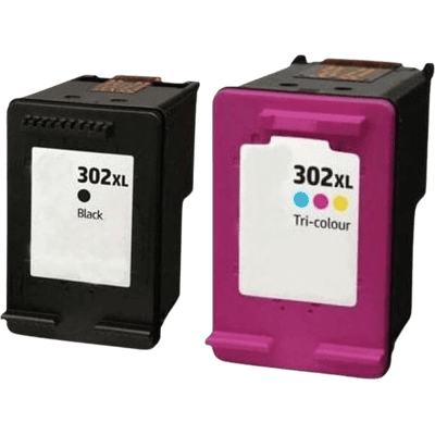 HP 302xl - F6u67ae 2 Stk. Rabatpakke Blækpatron 31 Ml. - Kompatibel HP 302xl - F6u67ae 2 Stk. Rabatpakke Blækpatron 31 Ml. - Kompatibel