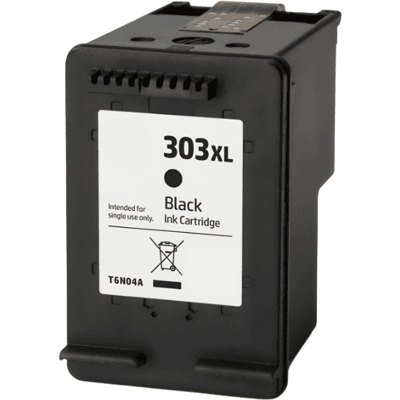 HP 303xl Sort Kompatibel Blækpatron 18 Ml. (T6n04ae) HP 303xl Sort Kompatibel Blækpatron 18 Ml. (T6n04ae)
