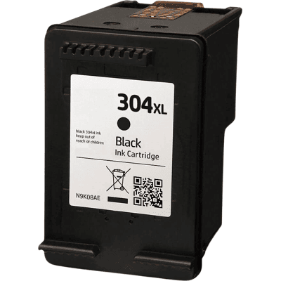 HP 304 Xl Sort Kompatibel Blækpatron 18 Ml. (N9k08ae) HP 304 Xl Sort Kompatibel Blækpatron 18 Ml. (N9k08ae)