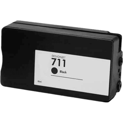 HP 711 Sort Kompatibel Blækpatron 80 Ml. (Cz133a) HP 711 Sort Kompatibel Blækpatron 80 Ml. (Cz133a)