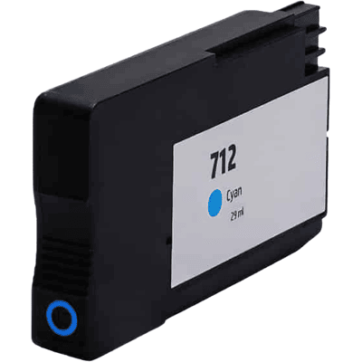 HP 712 Cyan Kompatibel Blækpatron 29 Ml. (3ed67a) HP 712 Cyan Kompatibel Blækpatron 29 Ml. (3ed67a)