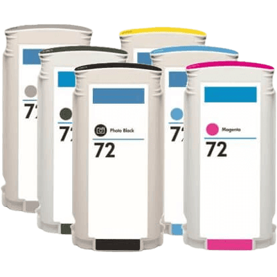 InkPro - HP 72 - 6-pack - 780ml - Blekkpatron InkPro - HP 72 - 6-pack - 780ml - Blekkpatron