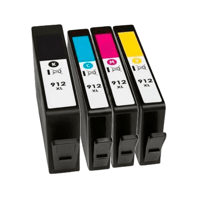 InkPro - HP 912XL - 4-pak - Blækpatroner InkPro - HP 912XL - 4-pak - Blækpatroner