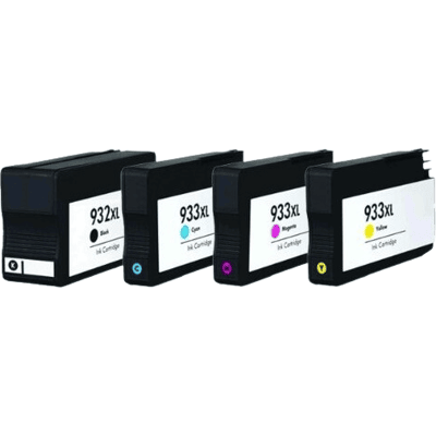 InkPro - HP 932XL - 4-pak - blækpatron InkPro - HP 932XL - 4-pak - blækpatron