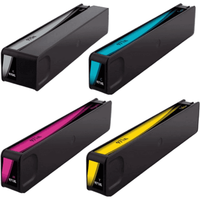 InkPro - HP 970 XL - 4-pak - blækpatron InkPro - HP 970 XL - 4-pak - blækpatron