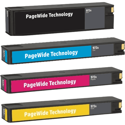 HP 973x Xl 4 Stk. Rabatpakke Blækpatron 570 Ml. - Kompatibel HP 973x Xl 4 Stk. Rabatpakke Blækpatron 570 Ml. - Kompatibel