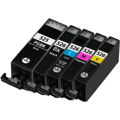 Canon Pgi-525pg 5 Stk. Rabatpakke Blækpatron 55 Ml. - Kompatibel Canon Pgi-525pg 5 Stk. Rabatpakke Blækpatron 55 Ml. - Kompatibel