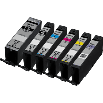 Canon Pgi-580 Xxl 6 Stk. Rabatpakke Blækpatron 86 Ml. - Kompatibel Canon Pgi-580 Xxl 6 Stk. Rabatpakke Blækpatron 86 Ml. - Kompatibel