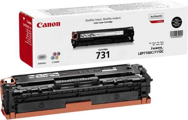 Canon Canon 731BK Tonerkassette sort 6272B002