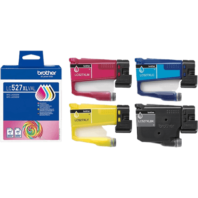 Brother Lc527xlval Cmyk Original Multipack 3500/2000 Sider Brother Lc527xlval Cmyk Original Multipack 3500/2000 Sider