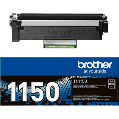 Brother Tn1150 Sort Original Toner 1000 Sider Brother Tn1150 Sort Original Toner 1000 Sider