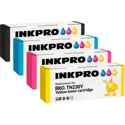 Brother Tn230 4 Stk. Rabatpakke Toner 6400 Sider - Kompatibel Brother Tn230 4 Stk. Rabatpakke Toner 6400 Sider - Kompatibel