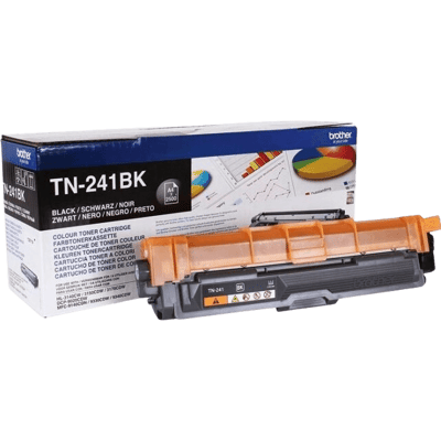 Brother Tn241bk Sort Original Toner 2500 Sider (Tn-241bk) Brother Tn241bk Sort Original Toner 2500 Sider (Tn-241bk)