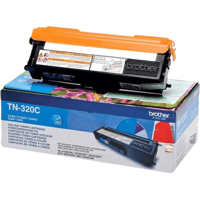 Brother Tn320c Cyan Original Toner 1500 Sider (Tn-320c) Brother Tn320c Cyan Original Toner 1500 Sider (Tn-320c)