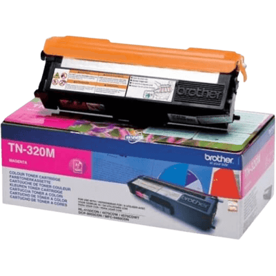 Brother Tn320m Magenta Original Toner 1500 Sider (Tn-320m) Brother Tn320m Magenta Original Toner 1500 Sider (Tn-320m)