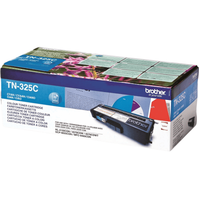 Brother Tn325c Xl Cyan Original Toner 3500 Sider (Tn-325c) Brother Tn325c Xl Cyan Original Toner 3500 Sider (Tn-325c)