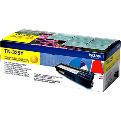 Brother Tn325y Xl Gul Original Toner 3500 Sider (Tn-325y) Brother Tn325y Xl Gul Original Toner 3500 Sider (Tn-325y)