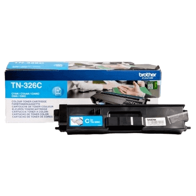 Brother Tn326c Xl Cyan Original Toner 3500 Sider (Tn-326c) Brother Tn326c Xl Cyan Original Toner 3500 Sider (Tn-326c)