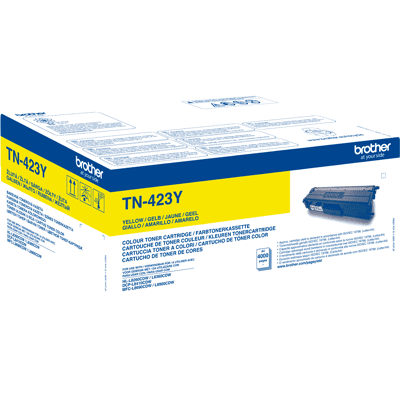 Brother Tn423y Xl Gul Original Toner 4000 Sider (Tn-423y) Brother Tn423y Xl Gul Original Toner 4000 Sider (Tn-423y)