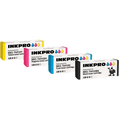 Brother Tn910 4 Stk. Rabatpakke Toner 36000 Sider - Kompatibel Brother Tn910 4 Stk. Rabatpakke Toner 36000 Sider - Kompatibel