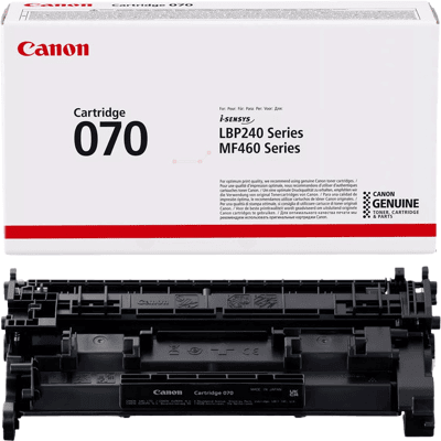 Canon 070 Sort Original Toner 3000 Sider (5639c002) Canon 070 Sort Original Toner 3000 Sider (5639c002)