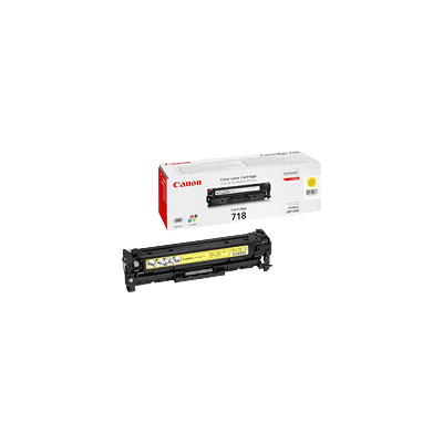 Canon 718y Gul Original Toner 2900 Sider (2659b002) Canon 718y Gul Original Toner 2900 Sider (2659b002)