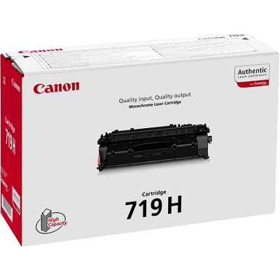 Canon 719h Xl Sort Original Toner 6300 Sider (3480b002) Canon 719h Xl Sort Original Toner 6300 Sider (3480b002)